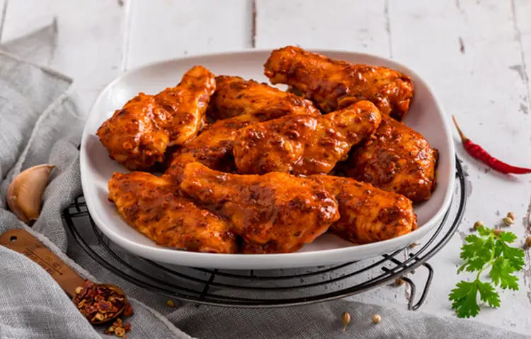 Chilli Garlic Wings (6pc)
