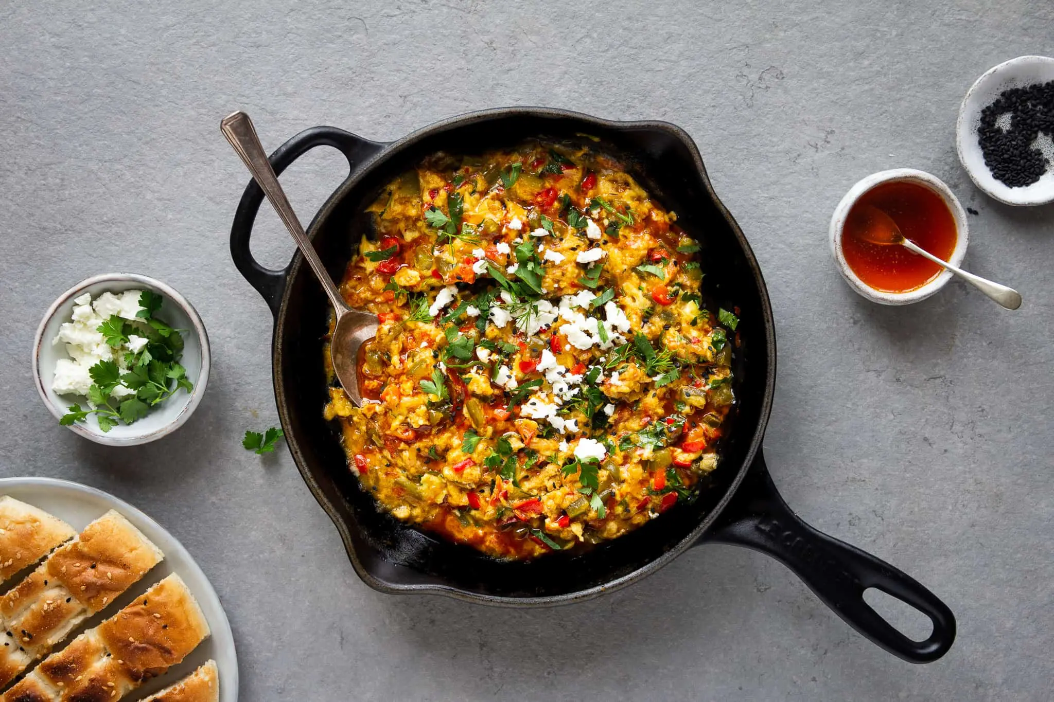 MENEMEN - TURKISH SCRAMBLED EGGS