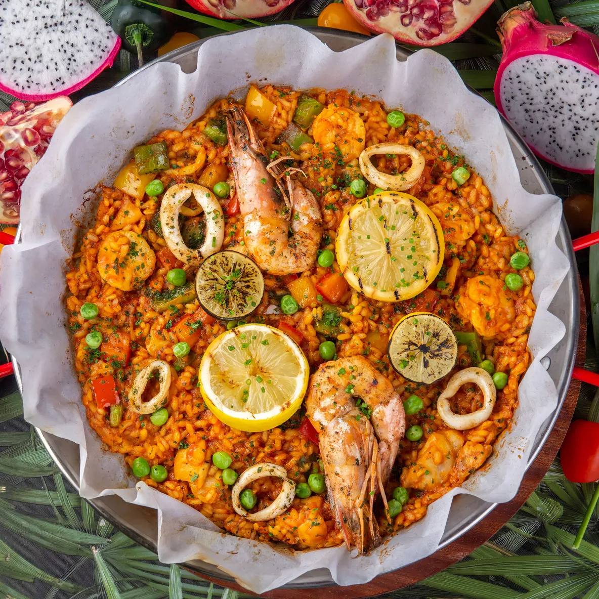 Seafood Paella